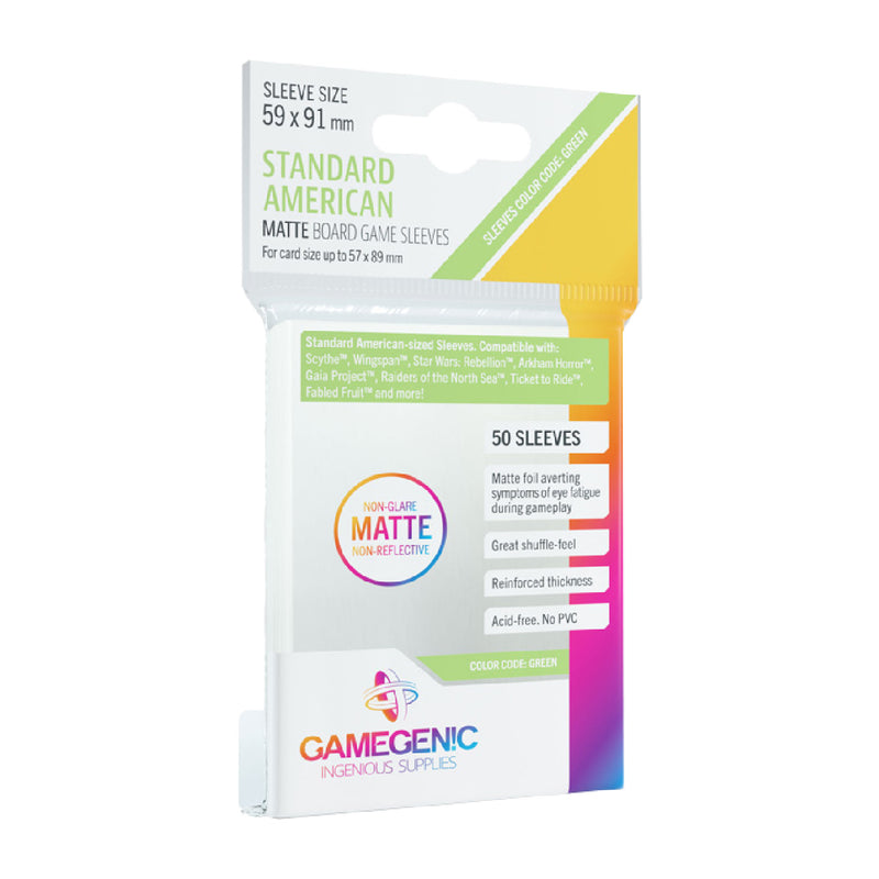 Load image into Gallery viewer, MATTE Sleeves: Standard American (59 x 91 mm)
