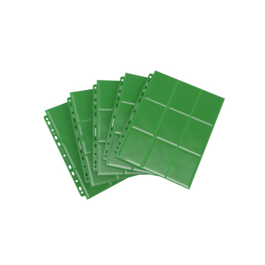 Sideloading 18-Pocket Pages: 10 pg Green