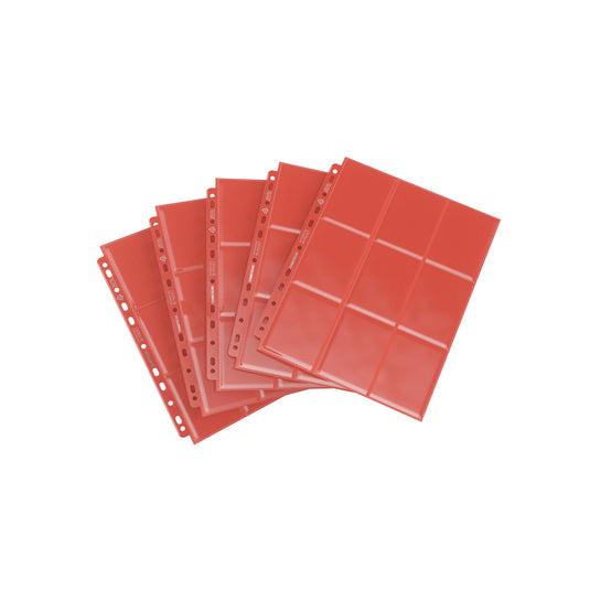 Sideloading 18-Pocket Pages: 10 pg Red