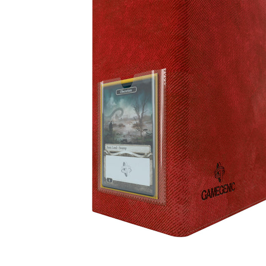 gamegenic card binder Prime Ring-Binder: Red – Asmodee USA