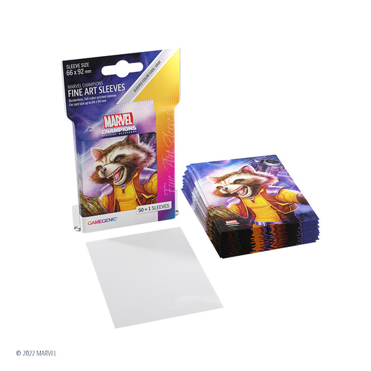 Marvel: Champions Fine Art Sleeves Rocket Raccoon Marvel: Champions Fine Art Sleeves Rocket Raccoon