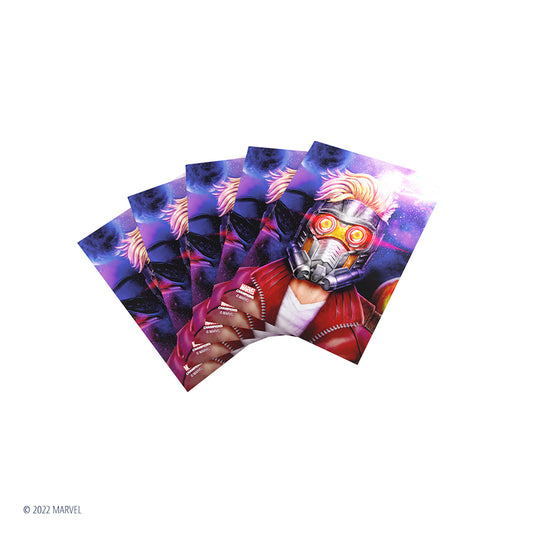 legendary marvel deck building game card sleeves Gamegenic Marvel Champions The Card Game Official Star-Lord Fine Art Sleeves – Asmodee USA