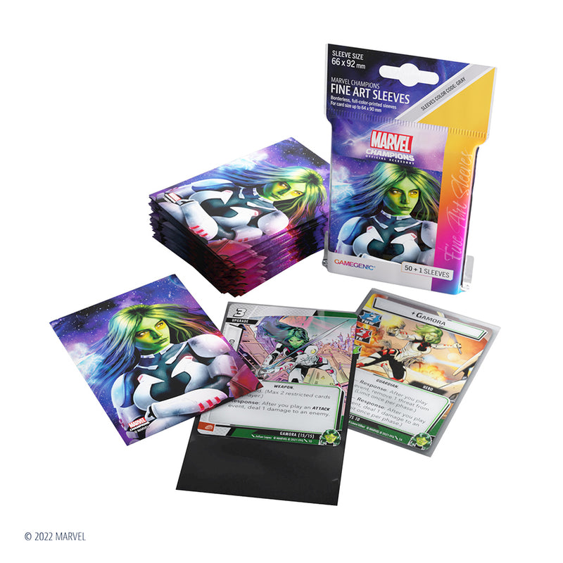 Load image into Gallery viewer, Marvel: Champions Fine Art Sleeves  – Gamora
