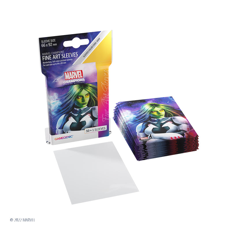 Load image into Gallery viewer, Marvel: Champions Fine Art Sleeves  – Gamora
