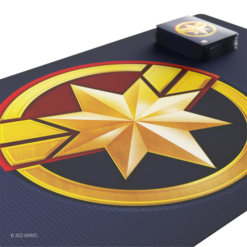 Marvel Champions Game Mat – Captain Marvel – Asmodee North America