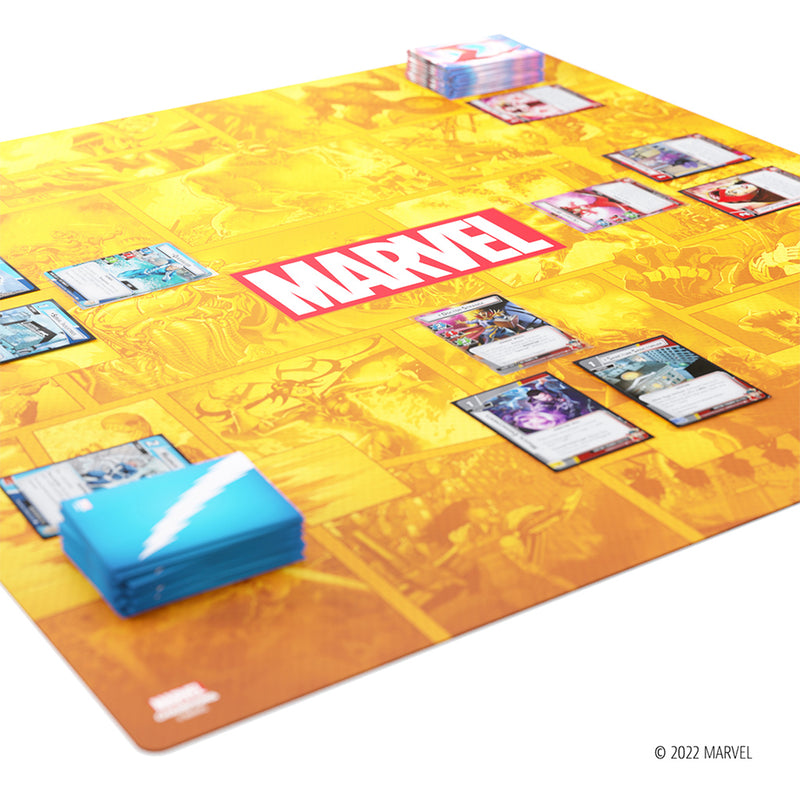 Load image into Gallery viewer, Marvel Champions Game Mat XL – Marvel Orange
