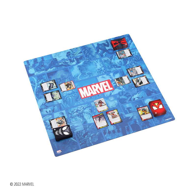 Load image into Gallery viewer, Marvel Champions Game Mat XL – Marvel Blue
