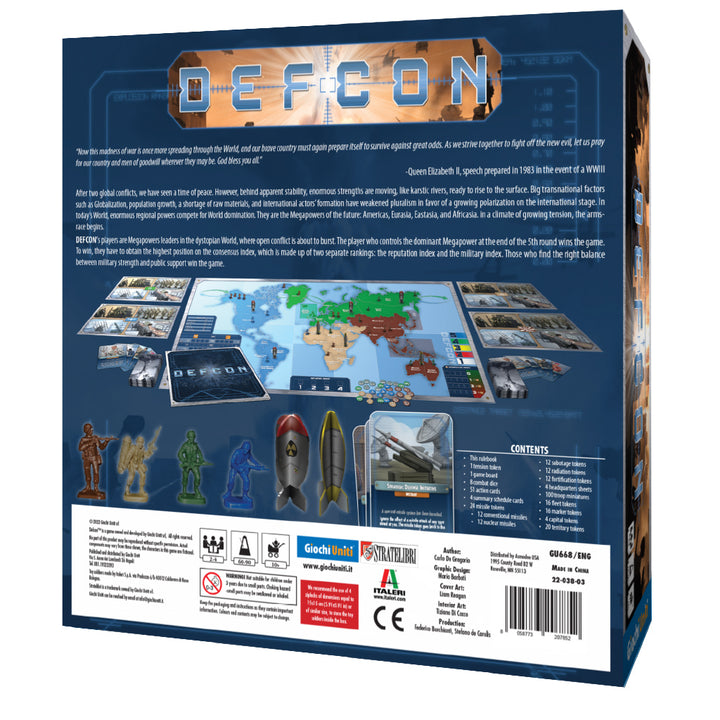 Defcon Board Game - Tactical Strategy Game – Asmodee USA