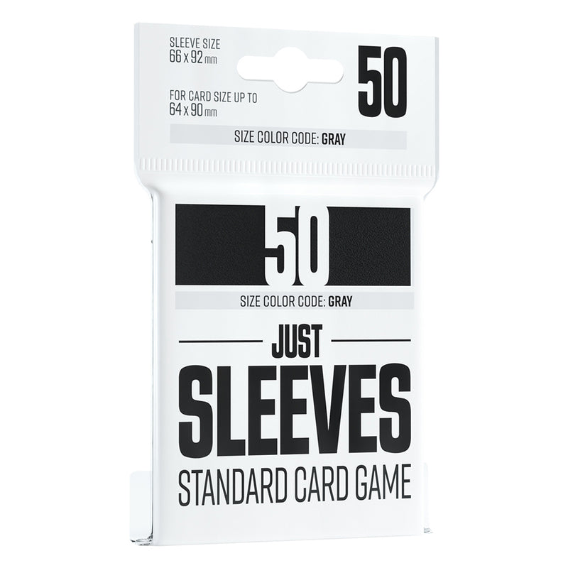 Just Sleeves - Standard Card Game Black Asmodee USA Just Sleeves - Standard Card Game Black Asmodee USA