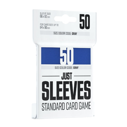 Just Sleeves - Standard Card Game Blue Asmodee USA Just Sleeves - Standard Card Game Blue Asmodee USA