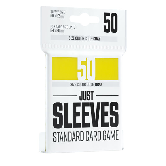 Just Sleeves - Standard Card Game Yellow Asmodee USA Just Sleeves - Standard Card Game Yellow Asmodee USA