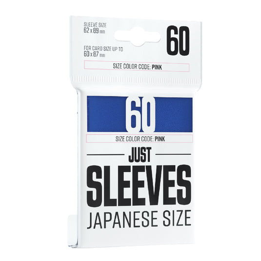japanese size card sleeves vs standard Just Sleeves