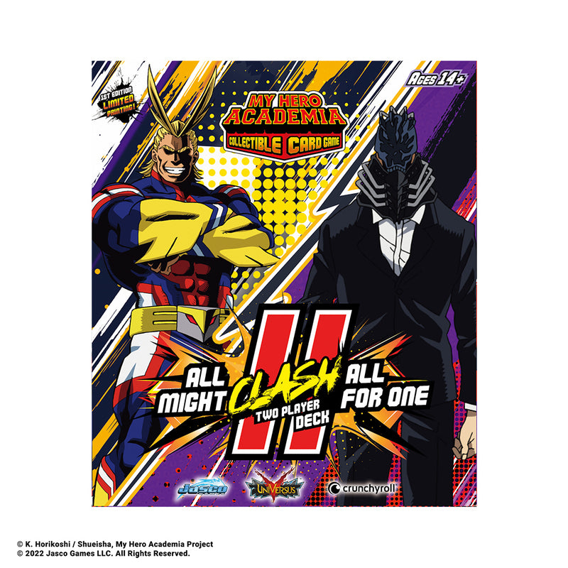 Load image into Gallery viewer, My Hero Academia CCG: All Might vs All For One 2 Player Clash Deck
