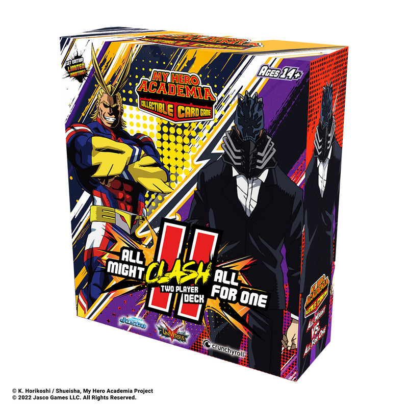 Load image into Gallery viewer, My Hero Academia CCG: All Might vs All For One 2 Player Clash Deck

