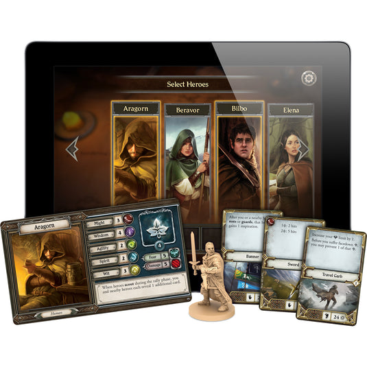 The Lord of the Rings Journeys in Middle-earth Strategy Board Game Asmodee USA The Lord of the Rings Journeys in Middle-earth Strategy Board Game Asmodee USA