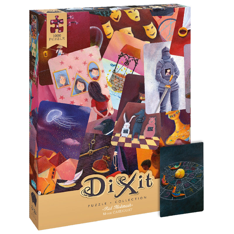 Load image into Gallery viewer, Dixit Puzzle 1000 pc: Red MishMash

