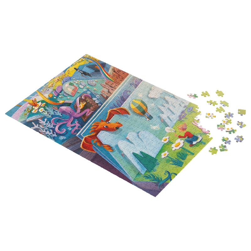 Load image into Gallery viewer, Dixit Puzzle 500 pc: Adventure
