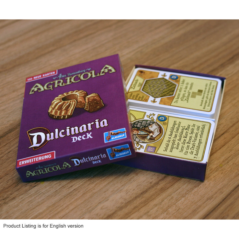 Asmodee Agricola: Dulcinaria Deck – Espansione Mazzo 120 Carte Per Il Gioco Da Tavolo Gestionale (Edizione Italiana)