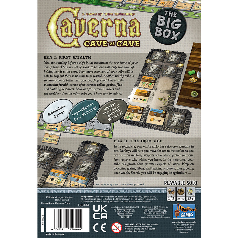 Load image into Gallery viewer, Caverna: Cave vs. Cave - The Big Box
