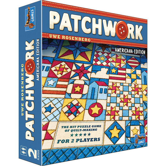 Jogo de tabuleiro em inglês europeu e americano Patchwork jogo de