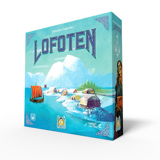 Asmodee Lofoten Gioco Da Tavolo Strategico Per 2 Giocatori – Vichinghi E Drakkar – Edizione Francese (12+)