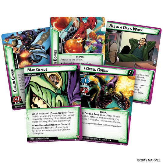 Marvel Champions: The Card Game - The Green Goblin Scenario Pack