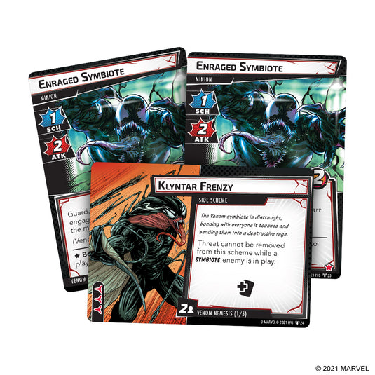 Marvel Champions TCG Venom Hero Pack Asmodee USA Marvel Champions TCG Venom Hero Pack Asmodee USA
