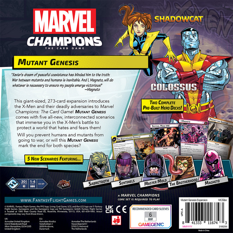 Load image into Gallery viewer, Marvel Champions: The Card Game - Mutant Genesis Expansion
