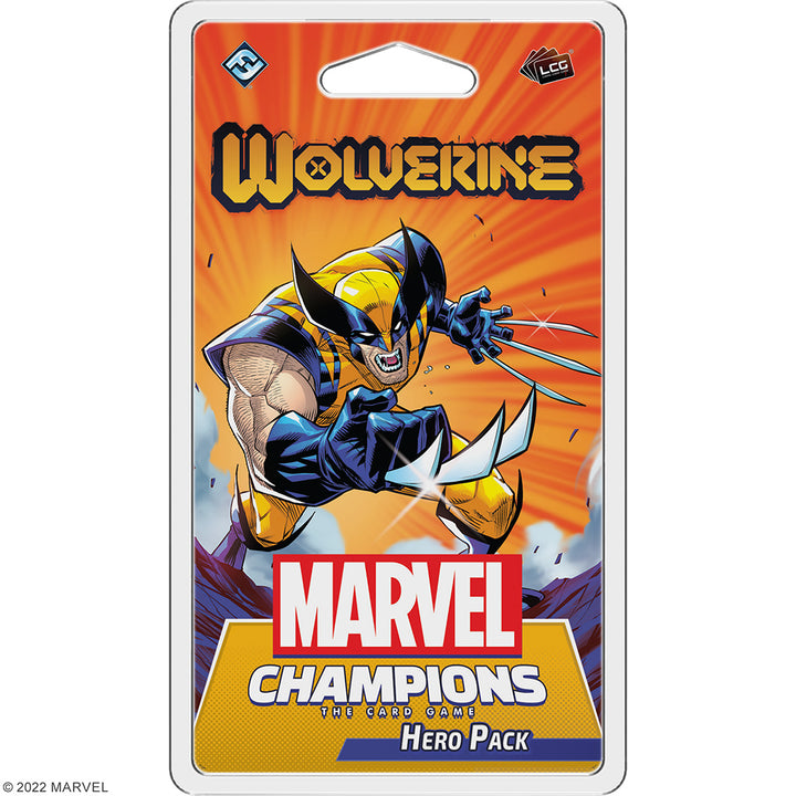 Marvel Champions Wolverine from fantasy flight games