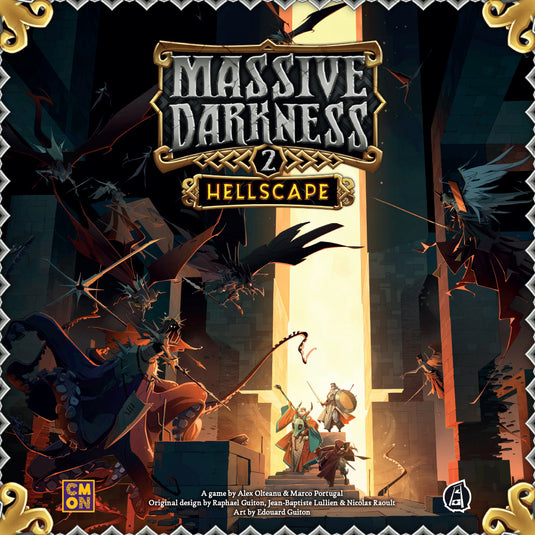 Massive Darkness 2 Hellscape Board Game Cooperative Strategy Game ...