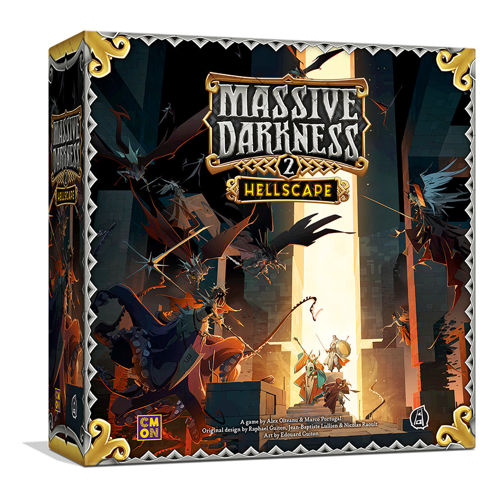 Massive Darkness 2 Hellscape Board Game Cooperative Strategy Game ...