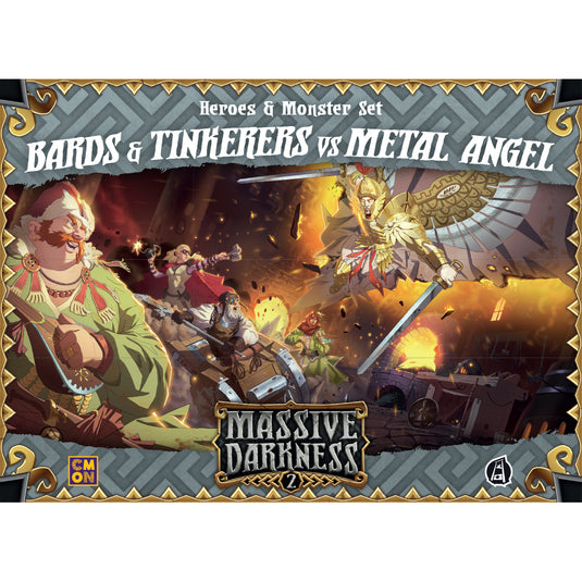 Massive Darkness 2: Bards and Tinkerers vs Metal Angel