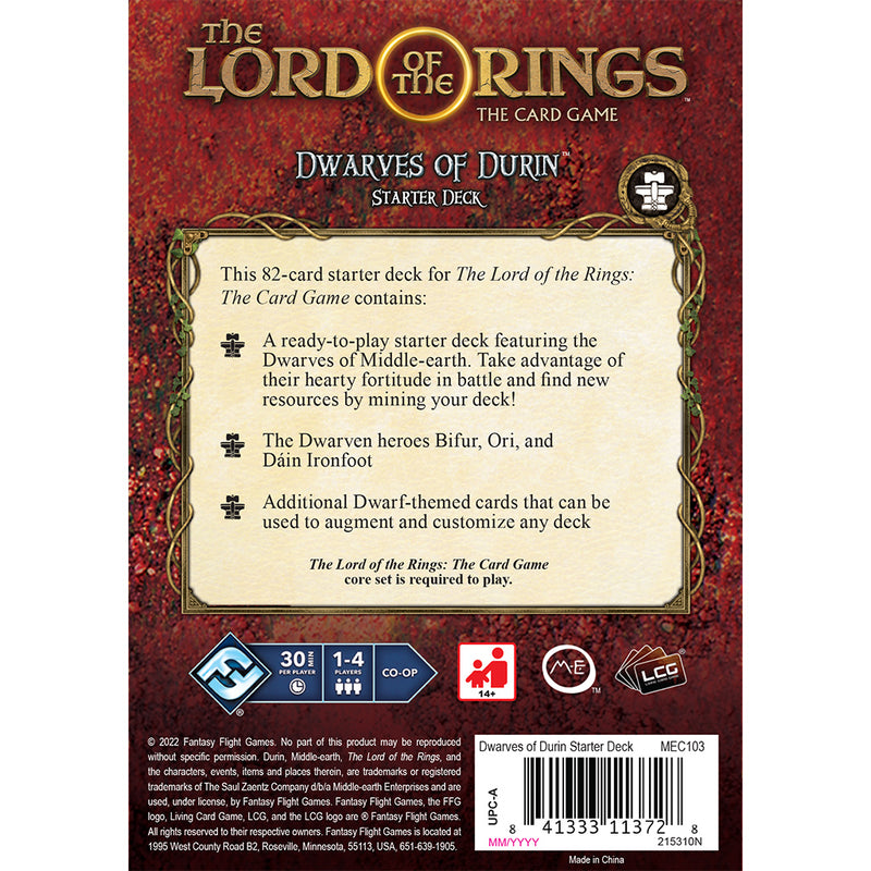 Load image into Gallery viewer, Dwarves of Durin Starter Deck
