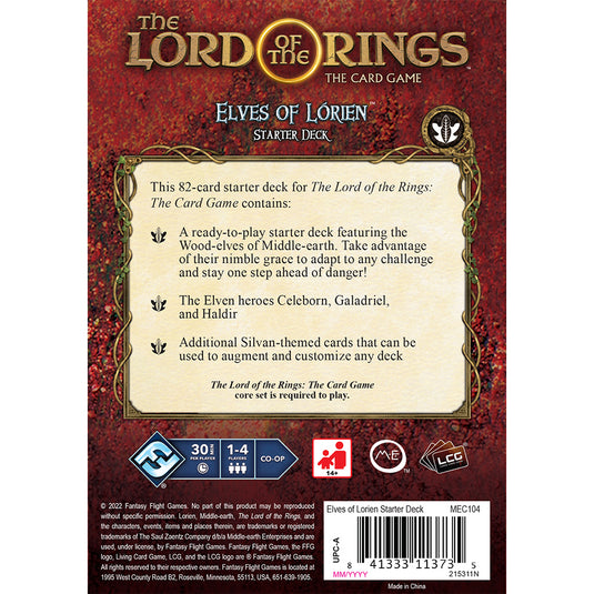 Elves of Lorien Starter Deck