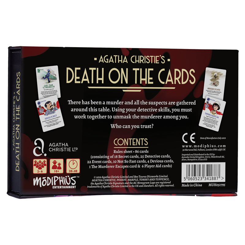 Load image into Gallery viewer, Agatha Christie: Death on the Cards
