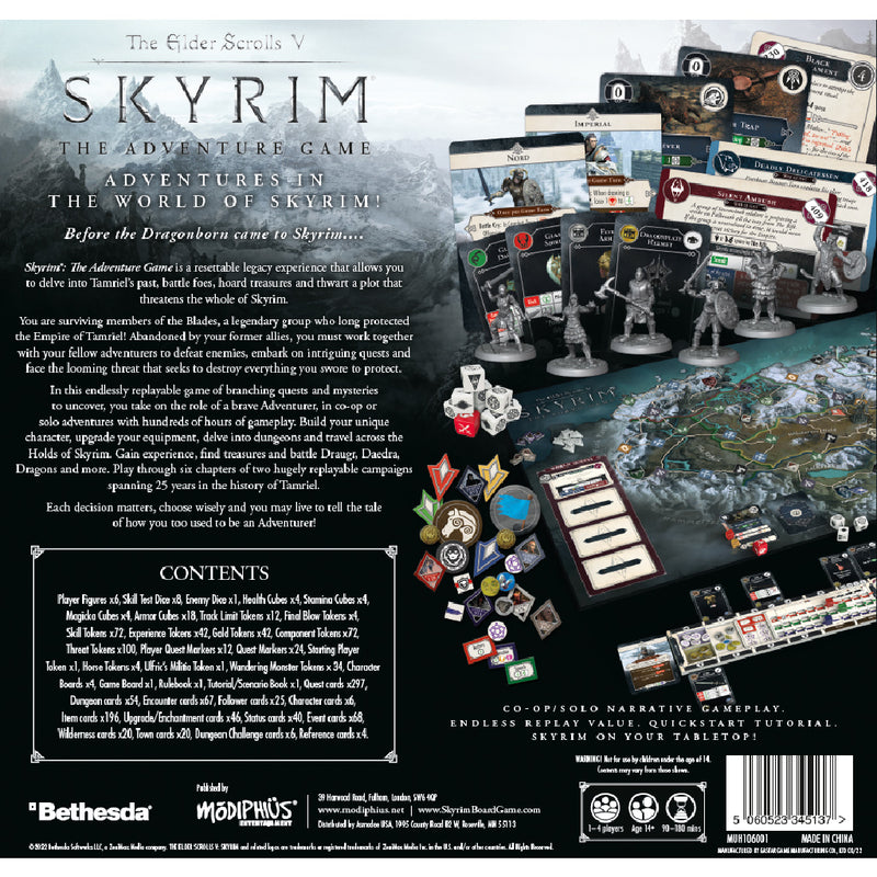 Load image into Gallery viewer, The Elder Scrolls: Skyrim  - Adventure Board Game
