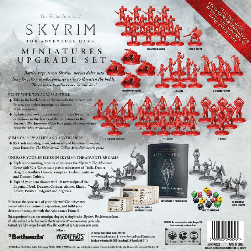 Load image into Gallery viewer, The Elder Scrolls: Skyrim  - Adventure Board Game Miniatures Upgrade Set
