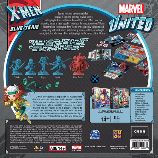 Marvel United X-Men: Blue Team