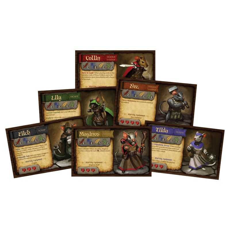mice and mystics card sleeves & Organizer capacity Cinnamon Midnight Magic Card Sleeves