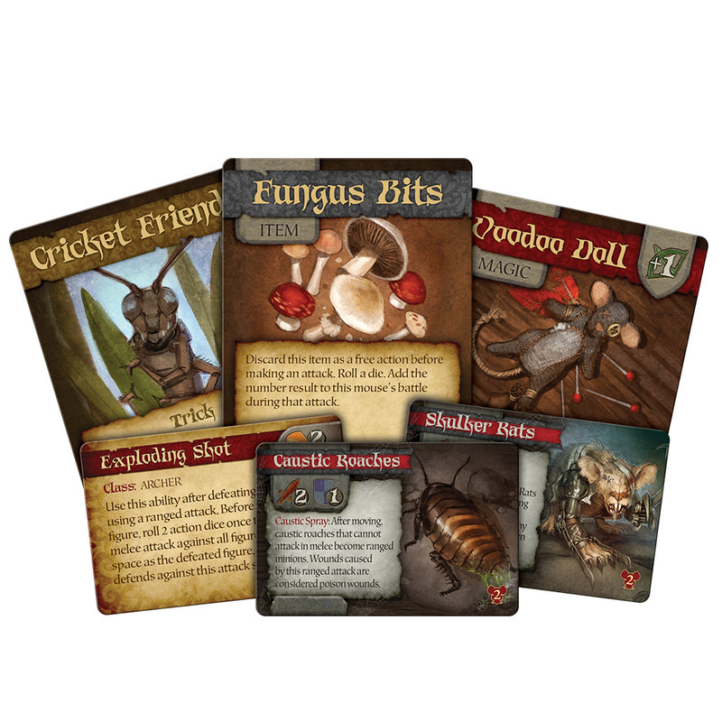 Mice & Mystics: Heart of Glorm Expansion - New Adventures and Heroes Asmodee USA Mice & Mystics: Heart of Glorm Expansion - New Adventures and Heroes Asmodee USA