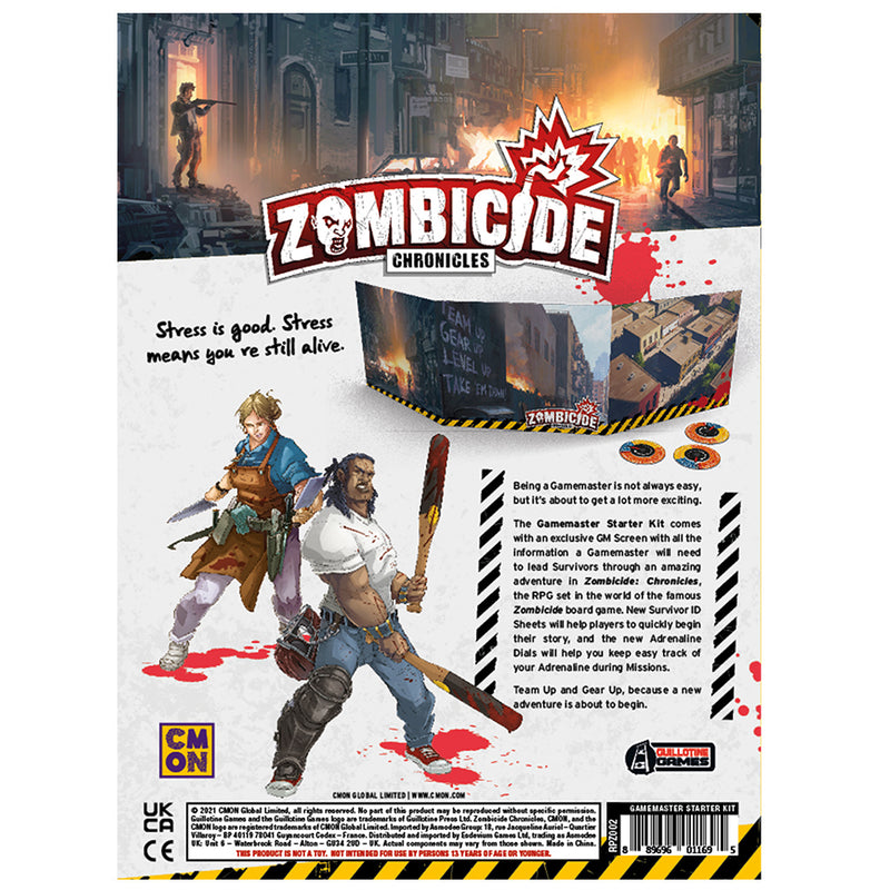 Load image into Gallery viewer, Zombicide Chronicles RPG GameMaster Starter Kit
