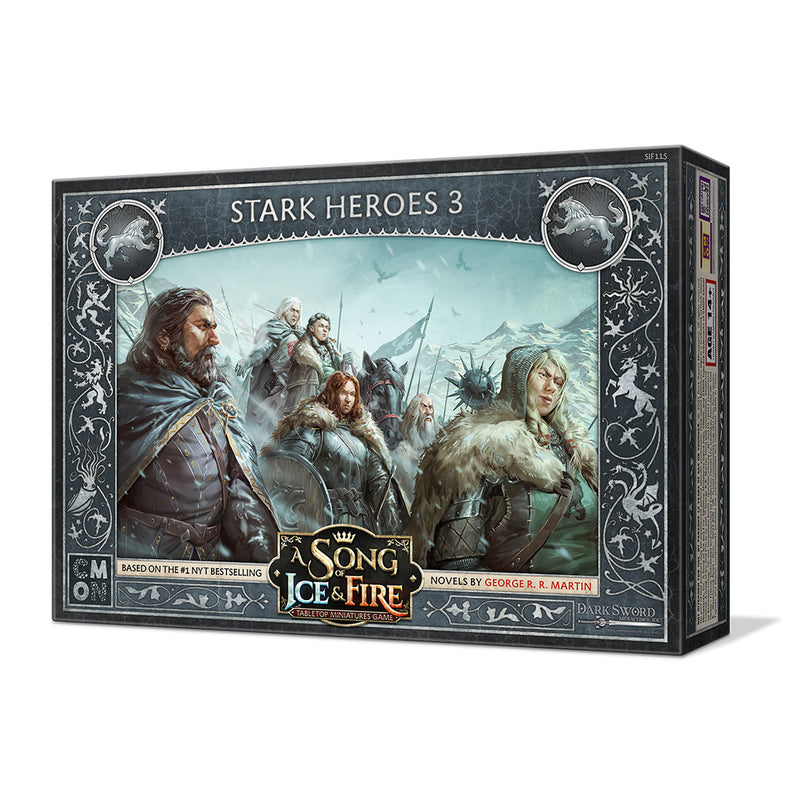 Load image into Gallery viewer, A Song of Ice &amp; Fire Miniatures Game: Stark Heroes 3
