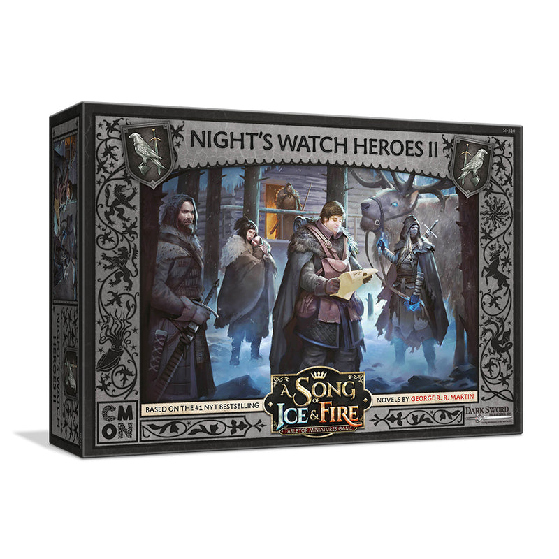 Load image into Gallery viewer, A Song of Ice &amp; Fire Miniatures Game: Night&#39;s Watch Heroes 2
