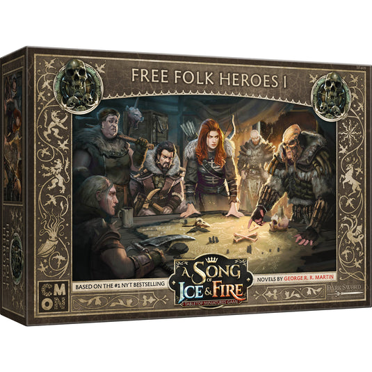 A Song of Ice & Fire Miniatures Game: Free Folk Heroes Box 1