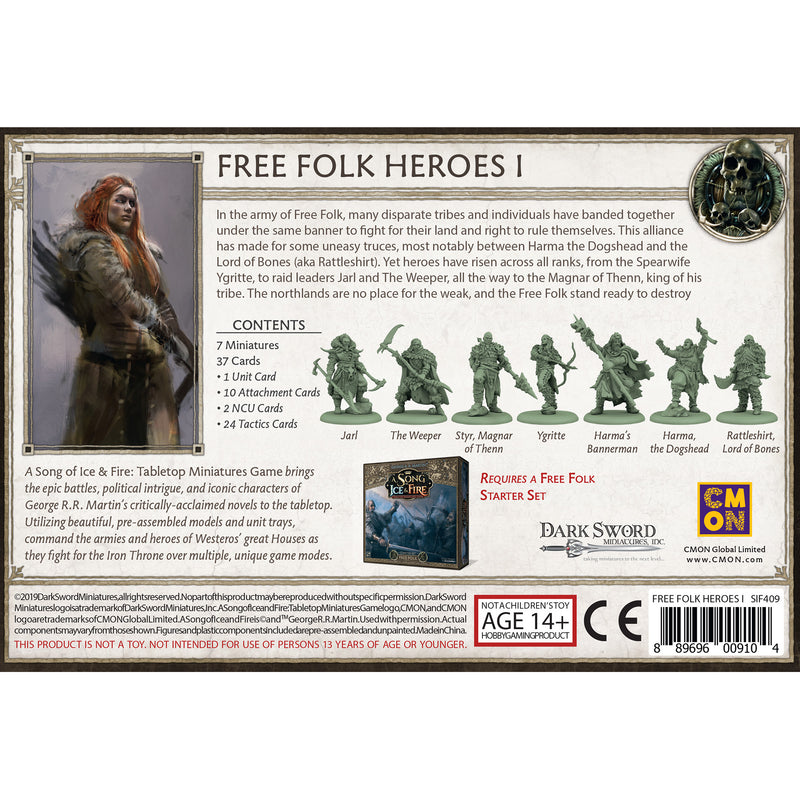 A Song of Ice & Fire Tabletop Miniatures Game Free Folk Heroes Set I ... A Song of Ice & Fire Tabletop Miniatures Game Free Folk Heroes Set I ...