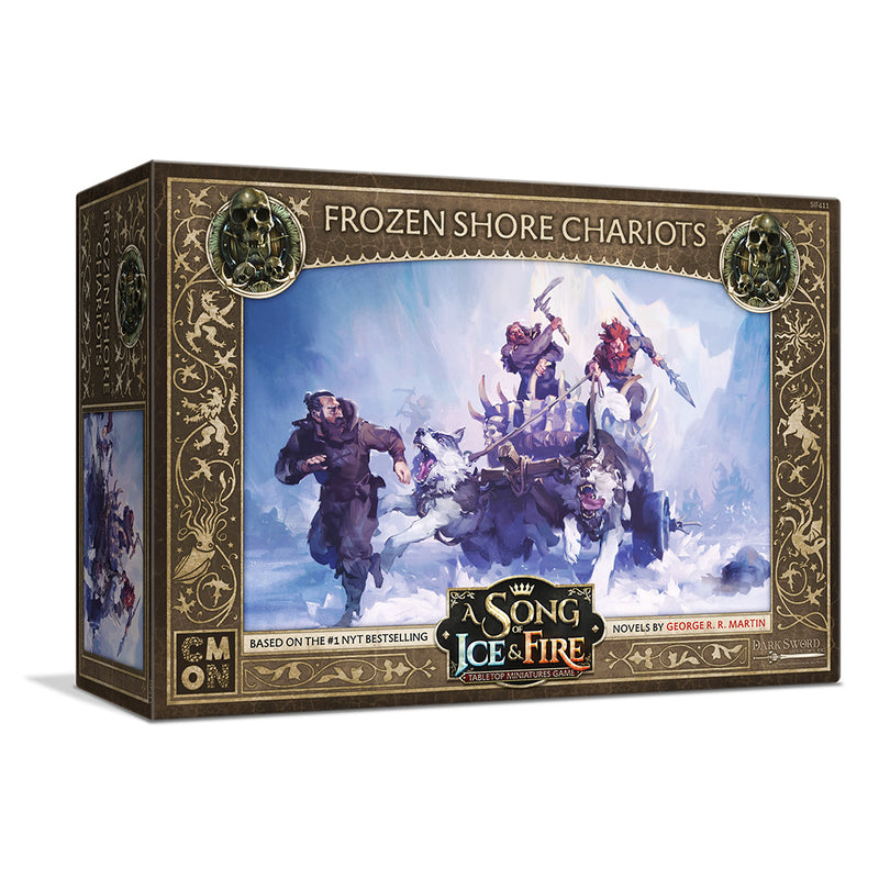 Load image into Gallery viewer, A Song of Ice &amp; Fire Miniatures Game: Frozen Shore Chariots
