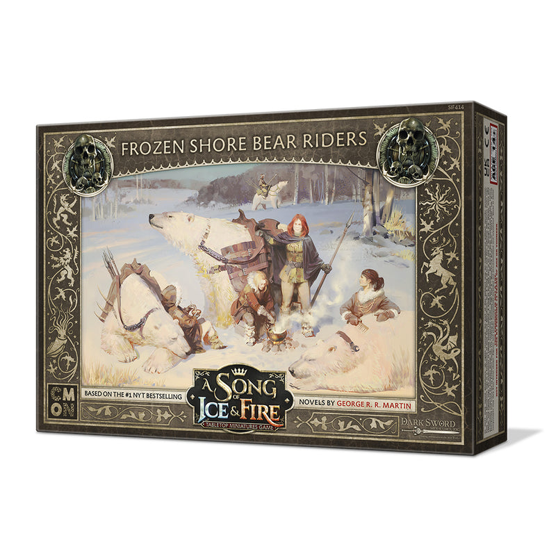 Load image into Gallery viewer, A Song of Ice &amp; Fire Miniatures Game: Free Folk Frozen Shore Bear Riders
