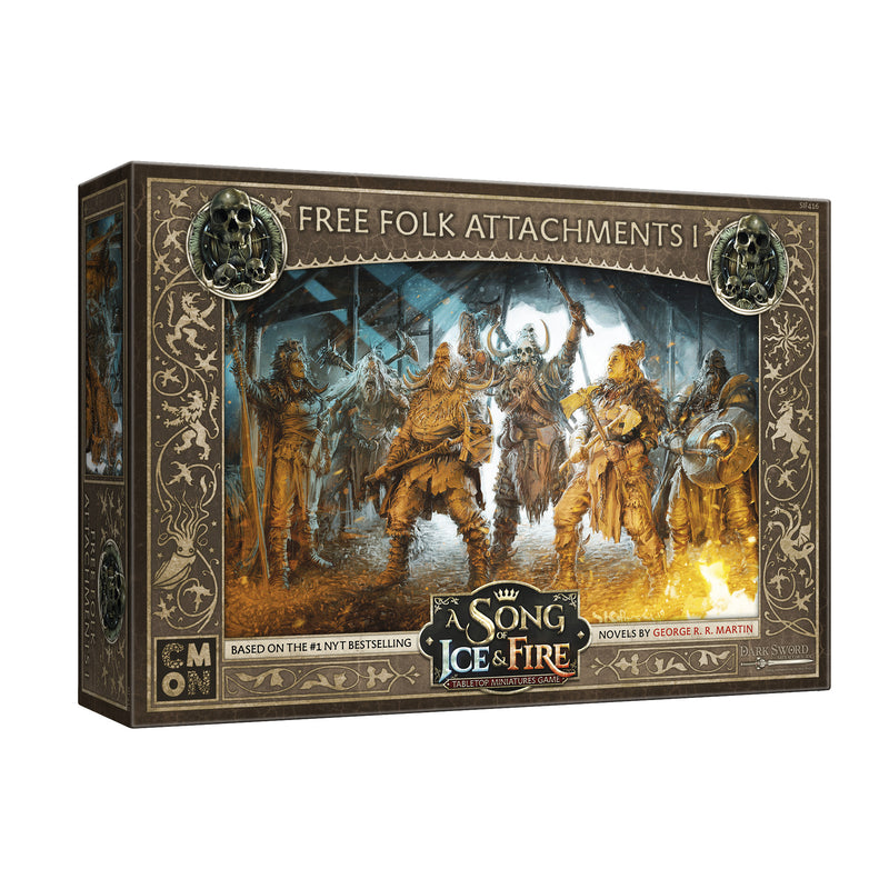 Load image into Gallery viewer, A Song of Ice &amp; Fire Miniatures Game: Free Folk Attachments 1

