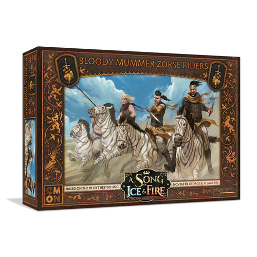 A Song of Ice & Fire Miniatures Game: Bloody Mummer Zorse Riders