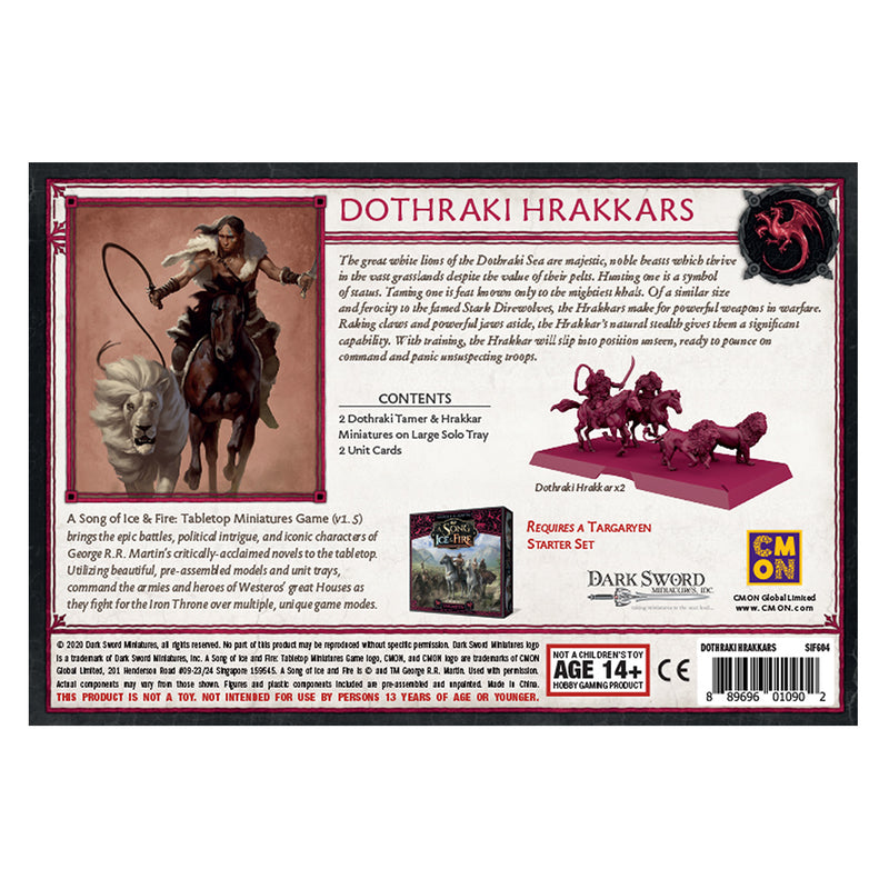 A Song of Ice & Fire Tabletop Miniatures Game Dothraki Hrakkars